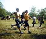 День здоровья 2004 г. Конкурс «Эстафета».